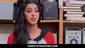 Shoplifting Latina Teen Fucked By Guard