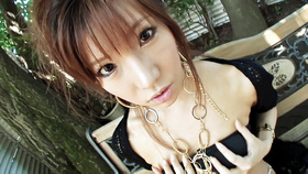 Cute Serina has a matching bra and vibrator which she uses in her pussy